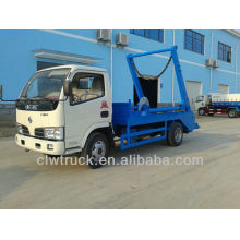 Dongfeng 4-5m3 4x2 roll off container garbage truck